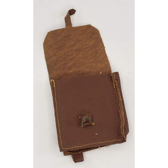 Vintage Mattel Big Jim Camper Backpack Leather Toy Replacement Part - Picture 4 of 6